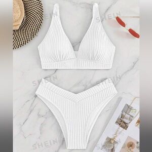 NWT: White Swimsuit